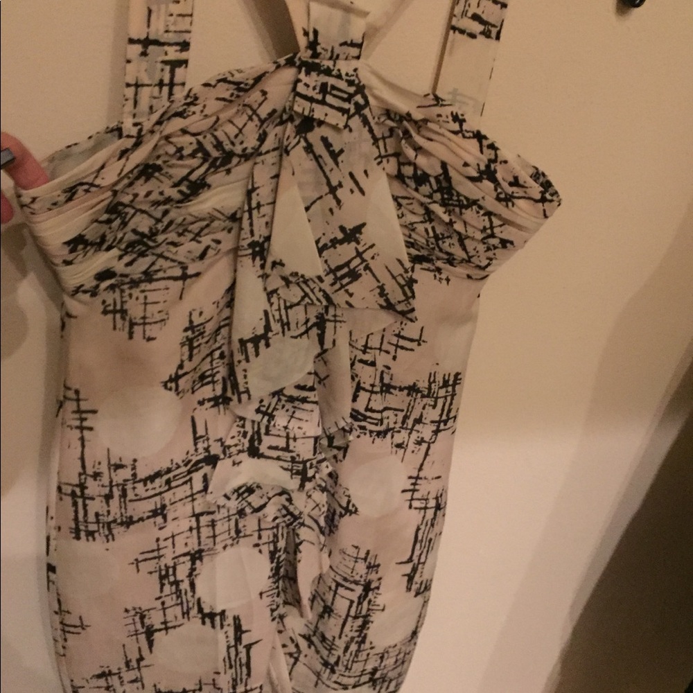 Beautiful blush ROBERT RODRIGUEZ SILK DRESS. - Picture 2 of 6